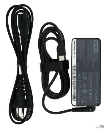 LENOVO 100E G2 MTK 2 USB-C AC ADAPTER *INCLUDES POWER CORD*