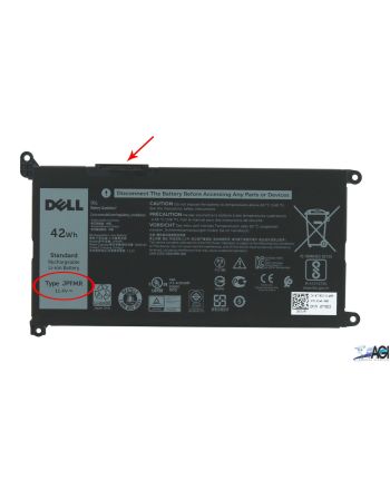 DELL 3100 (TOUCH & NON-TOUCH) (2 USB-C) / 3100 (2-in-1) (TOUCH) BATTERY 3 CELL - TYPE# JPFMR (Short Cable Version)