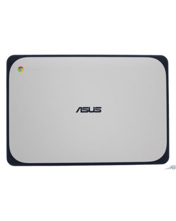 Asus C202SA LCD TOP COVER (SILVER W/ DARK BLUE BUMPER)