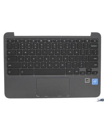 HP 11 G4-EE *RECLAIMED* PALMREST WITH KEYBOARD & TOUCHPAD (DARK GRAY)
