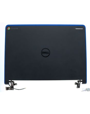 Dell 11 G2 (3120) LCD TOP COVER WITH LCD VIDEO CABLE & HINGES (BLUE SURROUND)