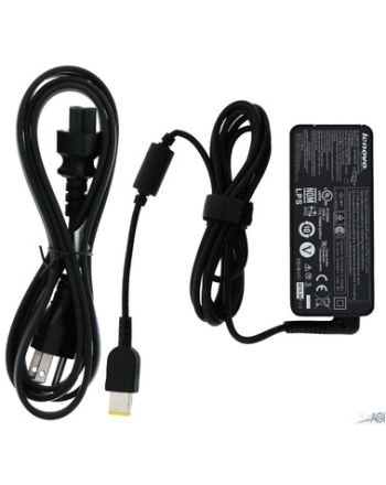 LENOVO (Multiple Models) AC ADAPTER 20V 2.25A 45W SQUARE YELLOW TIP *INCLUDES POWER CORD*