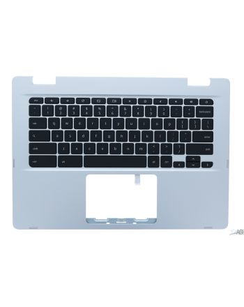 ASUS C423NA PALMREST WITH KEYBOARD US ENGLISH (WHITE)