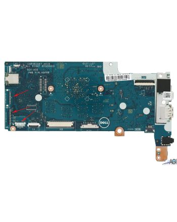 DELL 3100 (NON-TOUCH) MOTHERBOARD 4GB RAM 16GB STORAGE *FOR MODEL WITH 1 USB-C PORT, NO DAUGHTERBOARD*