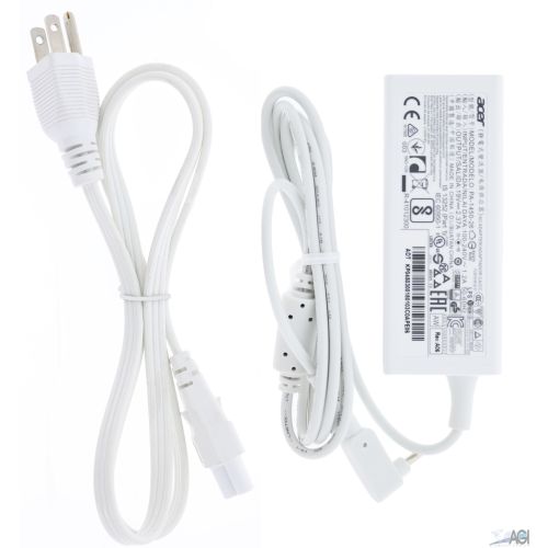 Acer CB5-311 AC ADAPTER WHITE 19V 2.37A 45W *INCLUDES POWER CORD*