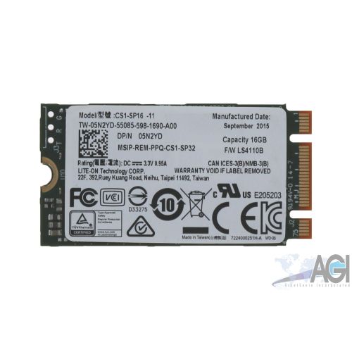 DELL (Multiple Models) SOLID STATE DRIVE 16GB