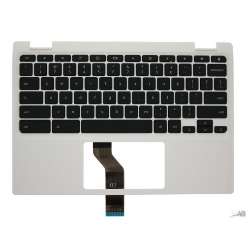 Acer CB5-132T (TOUCH) PALMREST WITH KEYBOARD US ENGLISH (WHITE)