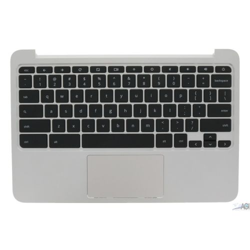 HP 11 G3 / G4 PALMREST WITH KEYBOARD & TOUCHPAD (SILVER) US ENGLISH