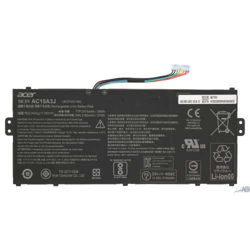 Acer R752TN (TOUCH) BATTERY 3 CELL *NEW 100% CAPACITY*
