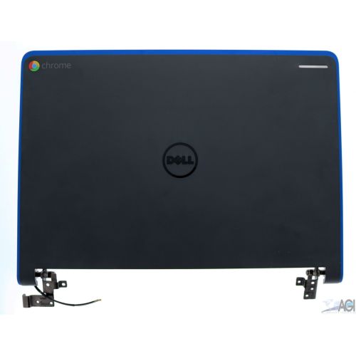 Dell 11 G2 (3120) LCD TOP COVER WITH LCD VIDEO CABLE & HINGES (BLUE SURROUND)