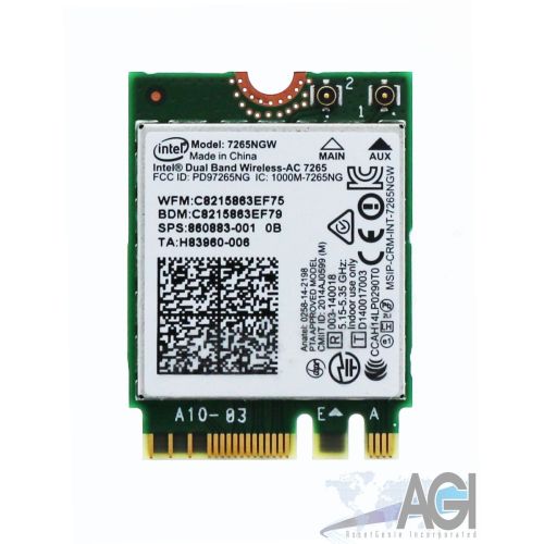 HP 11 G5 (TOUCH & NON) / 11 G5-EE (TOUCH & NON) / 11 G6-EE (TOUCH & NON) / 11A-NB0013DX / 14 G5 (TOUCH & NON) / 14-CA021NR WIRELESS CARD