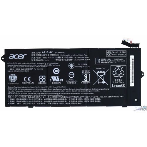 ACER C720 / C720P / C740 / CB3-431 / CP5-471 BATTERY 3 CELL *NEW 100% CAPACITY*